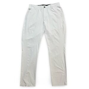 Under Armour Mens Golf Pants Beige‎ 32x32 Lightweight Performance